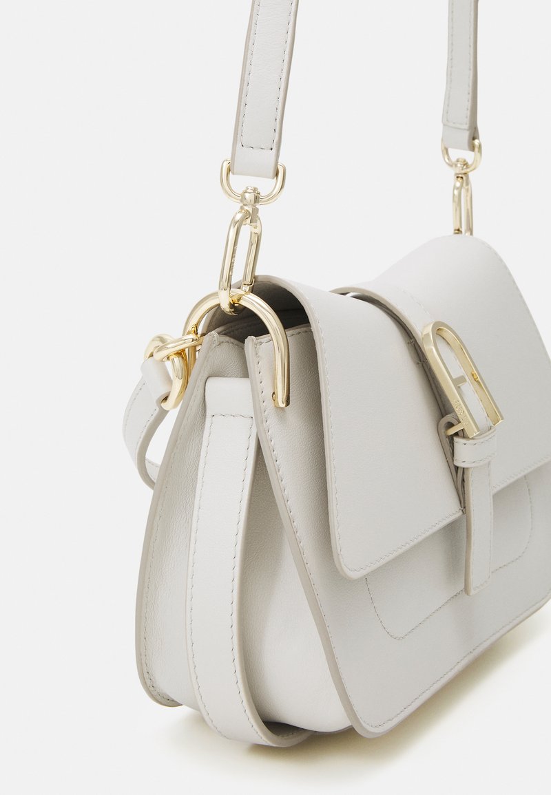 Sac à épaule FURLA Zoe Shoulder Bag S - Marshmallow - Cuir Véritable