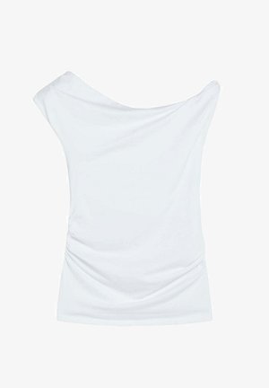 Scalpers, SCALPERS ASY DRAPPED TEE - Camiseta estampada - white