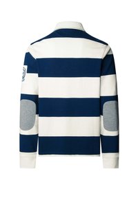 Façonnable IQON STRIPE RUGBY - Poloshirt - naval blue