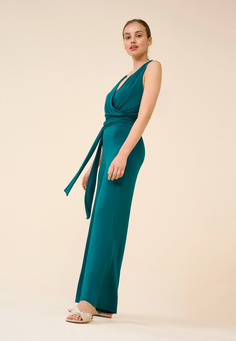 Orsay Jumpsuit Kraftiges Petrol Zalando De 