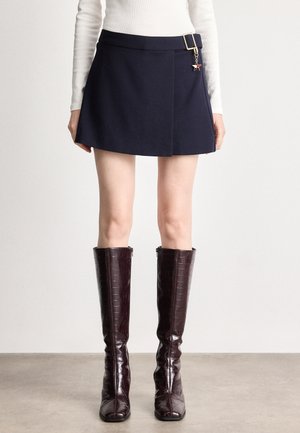 SCHOLAR TAILORED SKIRT - Krilo A-kroja - sport navy