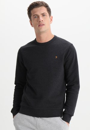 TIM CREW - Sweatshirt - black marl