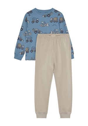 LONG SLEEVE SET ALL OVER PRINT - Pyjama - blue shadow