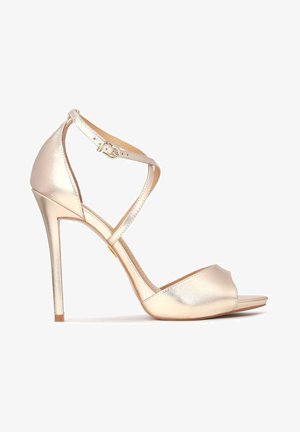 Kazar, Sandales à talons hauts - gold-coloured