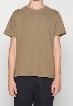 Jednoduché tričko - khaki