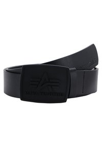 Alpha Industries ALL BLACK BELT - Bälte - black