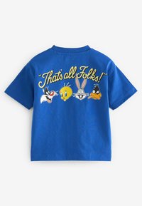 Next LOONEY TUNES SHORT SLEEVE REGULAR FIT - Nyomott mintás póló - blue