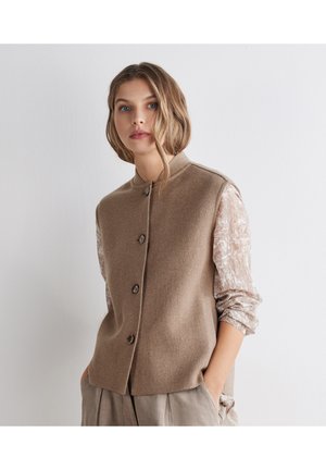 Falconeri ULTRASOFT - Weste - light brown