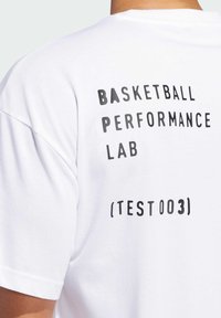 adidas Performance SELECT FOUNDATION - Sports T-shirts - white black