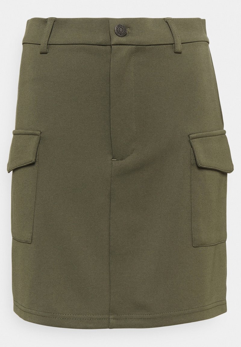 Noisy May A-lijn rok kaki Noisy May A-lijn rok kaki