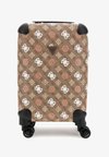 ELIETTE - Valise à roulettes - latte logo multi