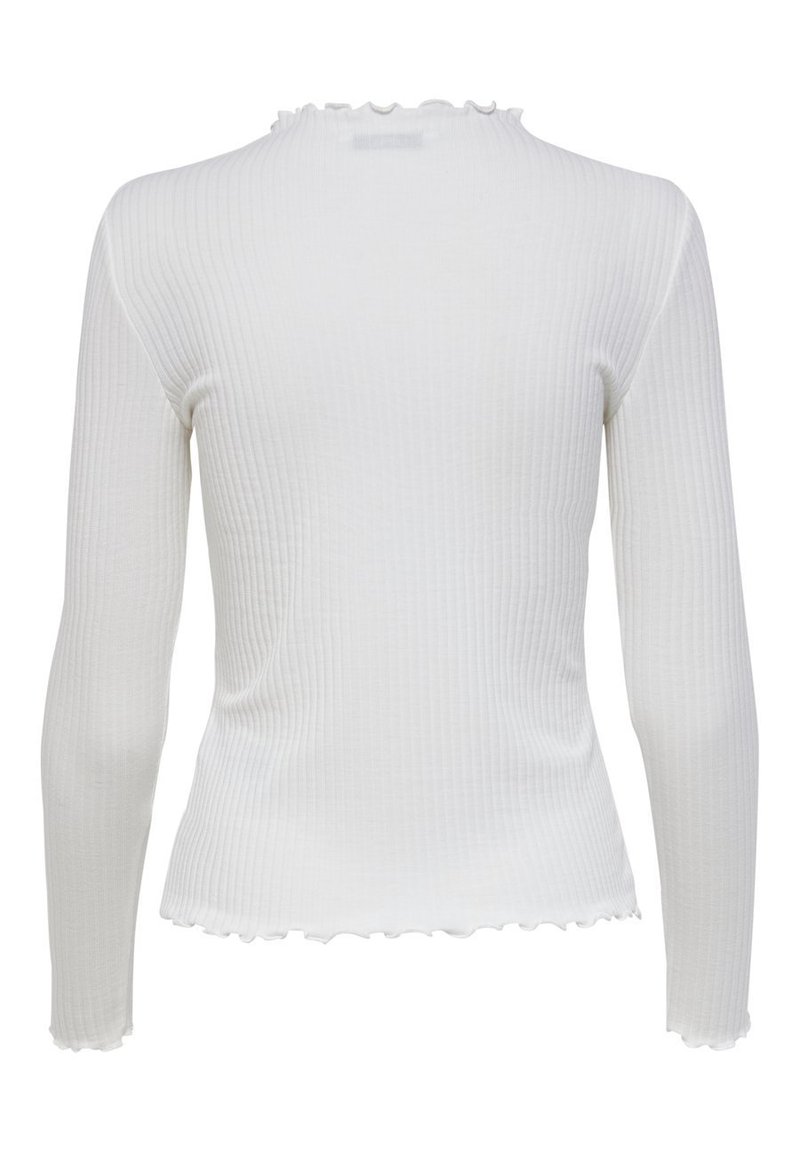 Damen T-Shirts | ONLY ONLEMMA HIGH NECK Langarmshirt egret/weiß - KT29201 Damen T-Shirts | ONLY ONLEMMA HIGH NECK Langarmshirt egret/weiß - KT29201