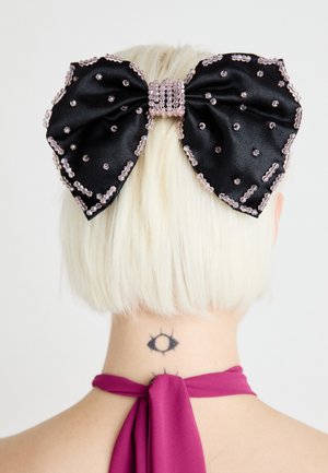 Sister Jane ALPINE BEAD HAIR BOW - Hiusasuste - black