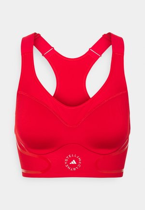 TRUEPACE BRA - Medium support sports bra - red