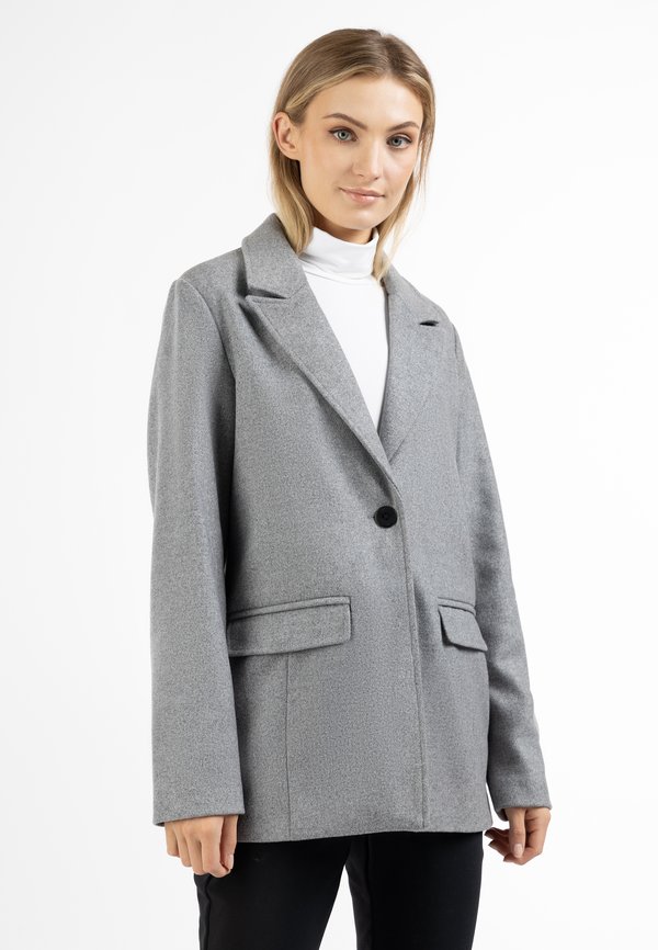 Blazer - grau melange