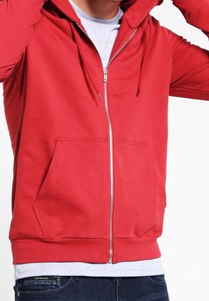 Sudadera con cremallera - red