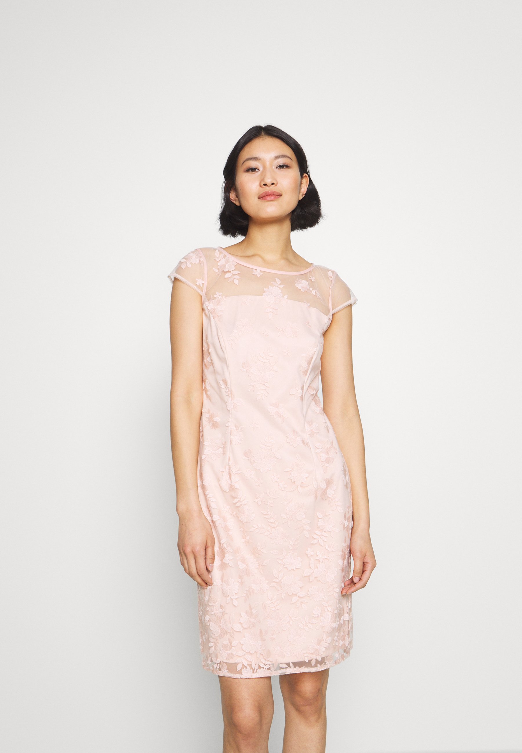 pastel cocktail dress