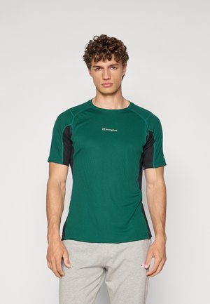 Champion FITTED TRAINING - Sport T-shirt - dark green