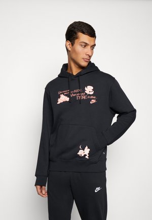 HOODIE OPEN CONCEPT - Bluza z kapturem - black