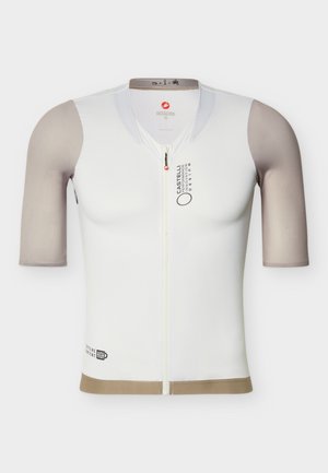 Castelli CORRETTO - Wielershirt - ivory/clay/black