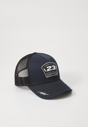 RISE TRUCKER - Šiltovka - black/white/smoke grey