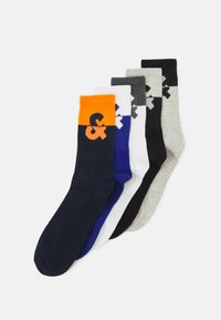 Jack & Jones JAC SPLIT 5 PACK - Skarpety/czarny - Zalando.pl
