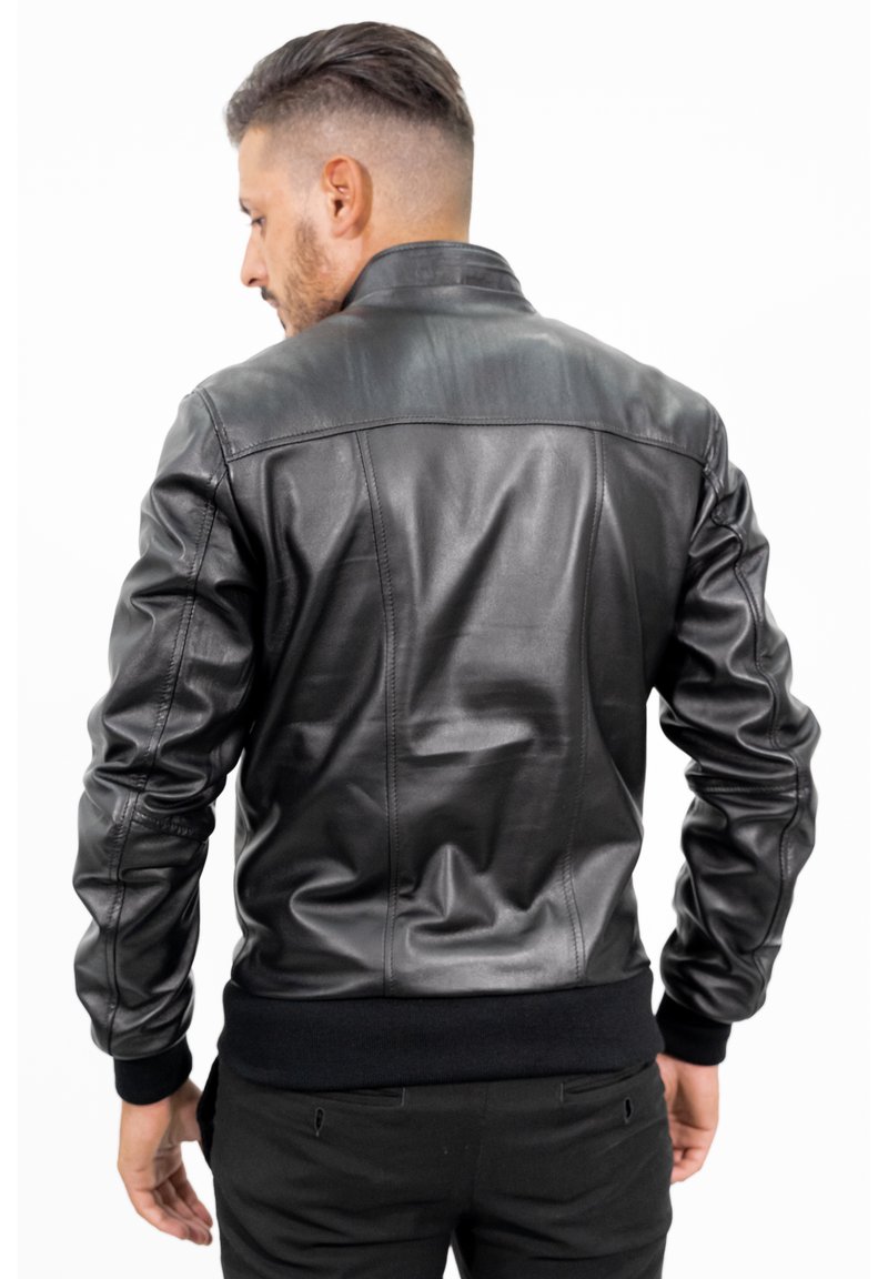 Herren Leichte Jacken | Leather Trend Lederjacke black/schwarz - EP04131 Herren Leichte Jacken | Leather Trend Lederjacke black/schwarz - EP04131