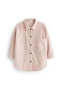 Next Imiteret læderjakke - pink