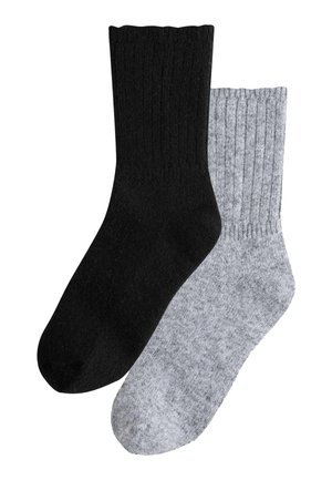 2 PACK - Sokken - black grey