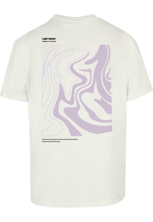 CHAOS - T-shirt con stampa - ready for dye