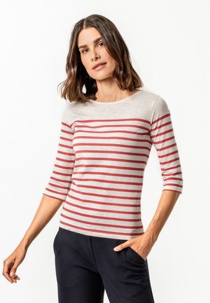 Living Crafts, ALEVA - Print T-shirt - chalk red