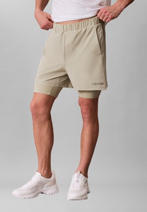 WOVEN ICON SPORT - Shorts - nostalgic green