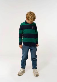 The New PINO - Pólóing - navy blazer striped