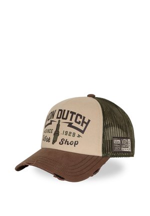 Von Dutch, CREW UNISEX - Cap - brown beige
