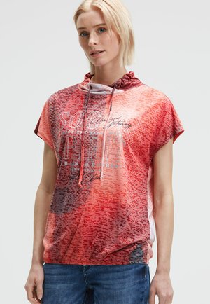 AUSBRENNER-MIT UND ALL OVER PRINT - Sport T-Shirt - red heaven