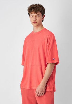 TEE  - Basic T-shirt - red melange