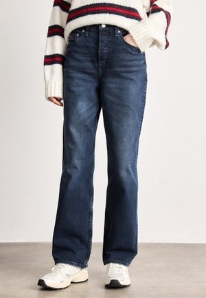 LAYLA - Straight leg jeans - denim blue black