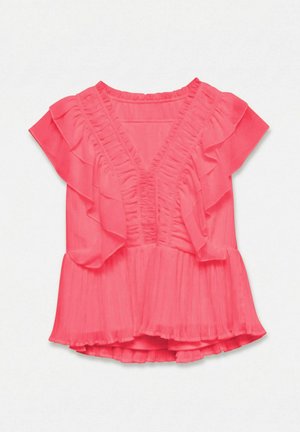 Vero Moda, BLOUSE VMDORA TOP - Blouse - coral paradise