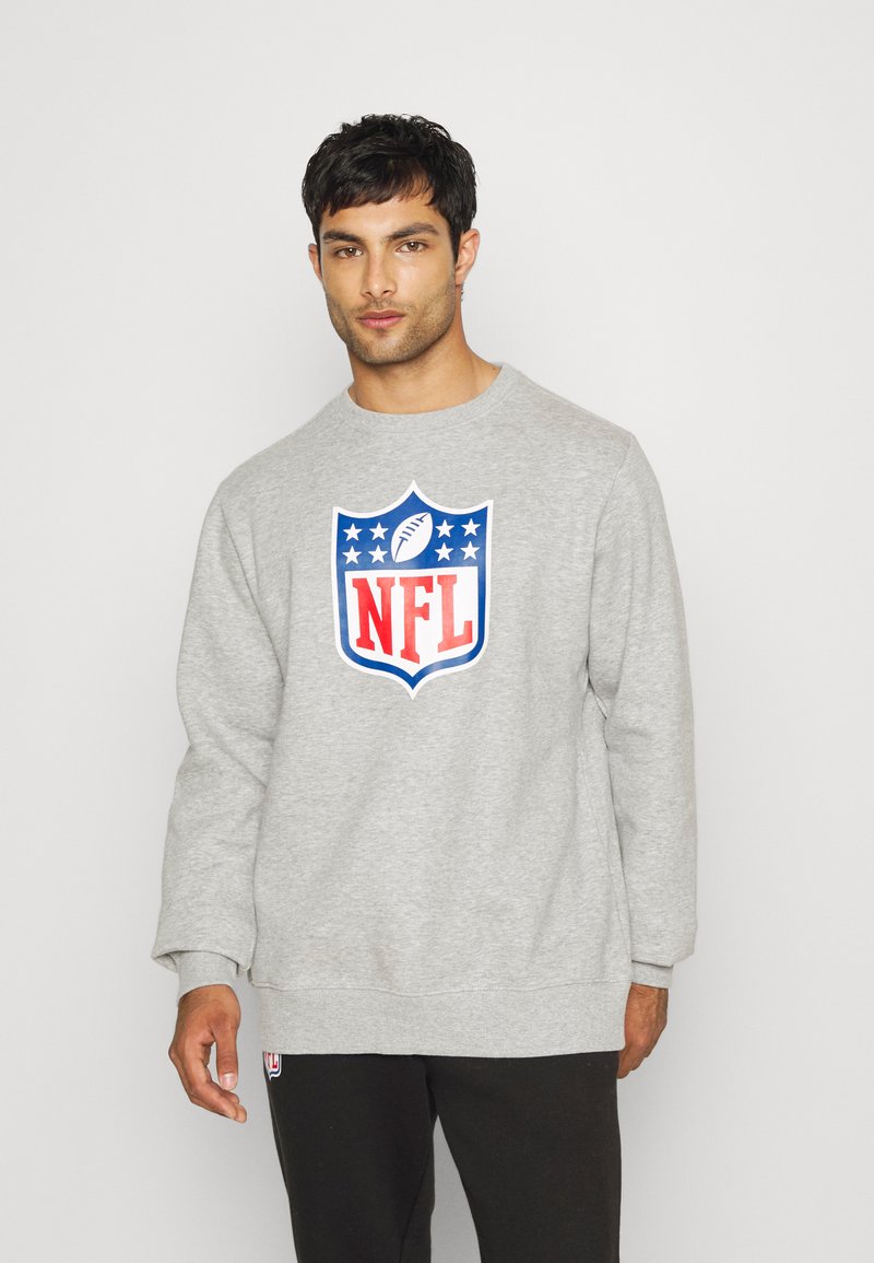 Fanatics NFL ESSENTIALS CREST CREW Sweatshirt grey/grey Zalando.co.uk