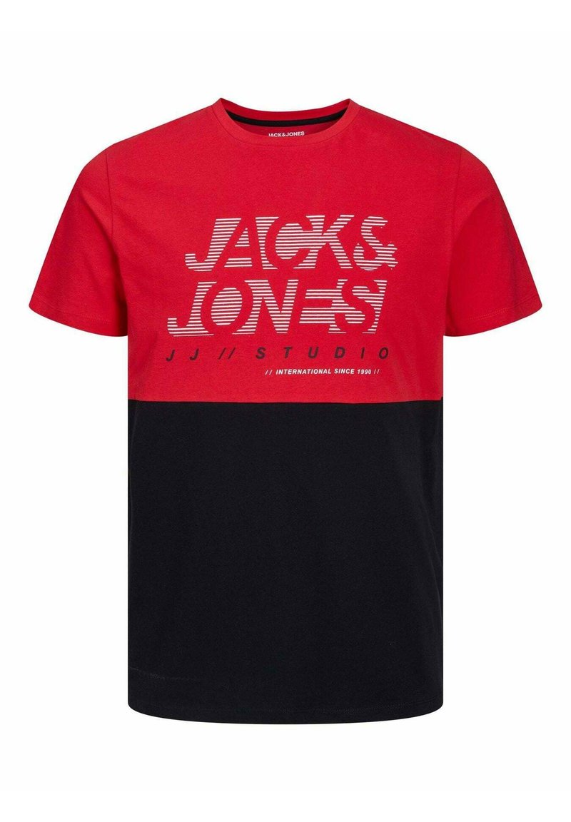 Zalando Jack And Jones T Shirt Herren Jack & Jones T-Shirt print - rosso/rot - Zalando.de