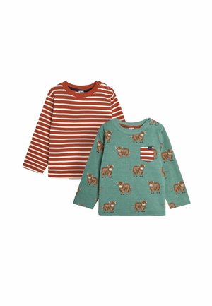 2 PACK REGULAR FIT - Camiseta de manga larga - green