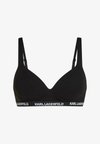 LOGO PADDED - Soutien-gorge triangle - black