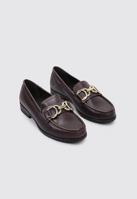 Sandra Fontán Slipper - burgundy