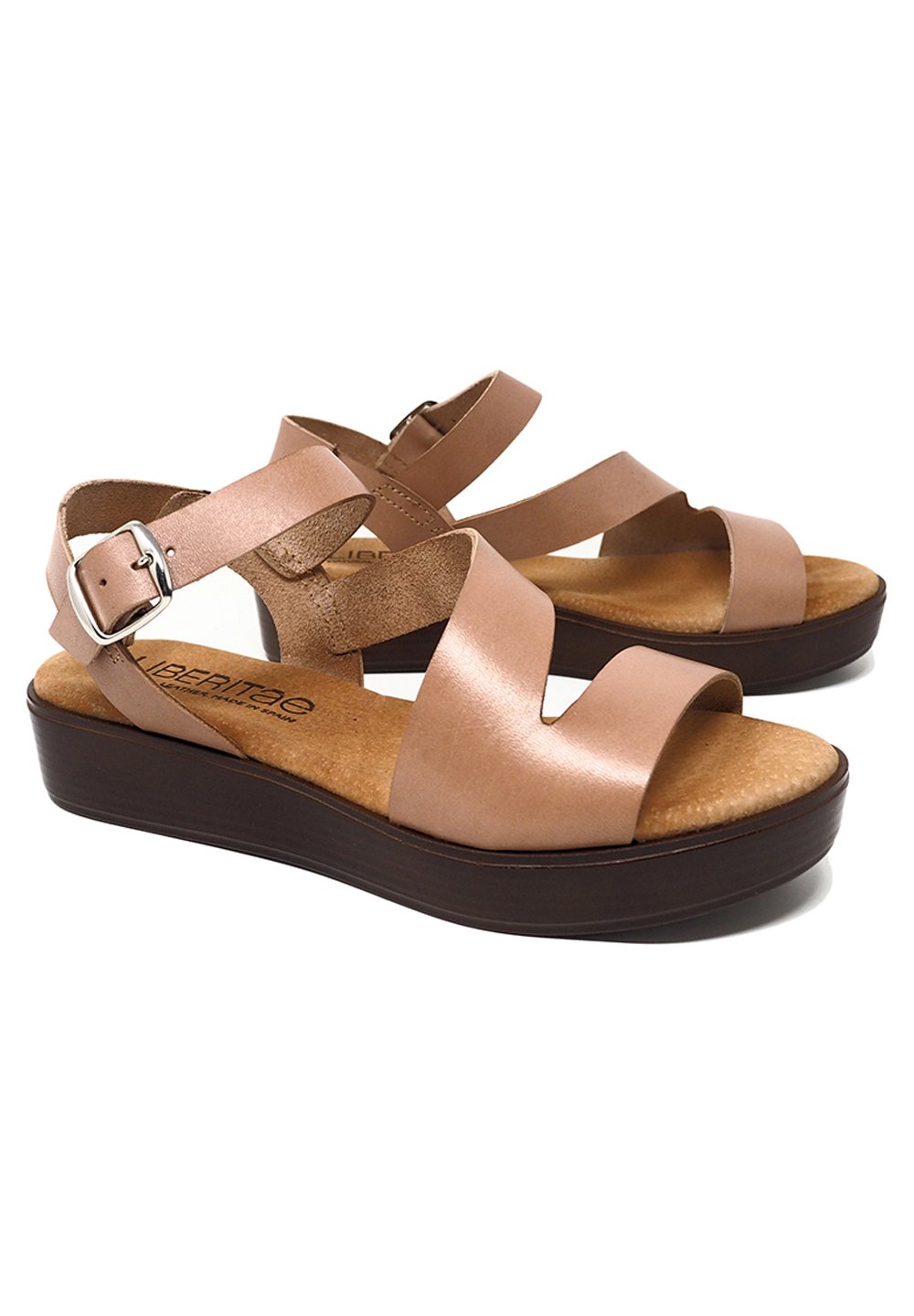 LIBERITAE DANAE - Sandalias con plataforma - rosa - Zalando.es