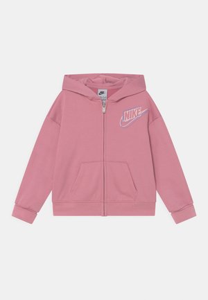 RECYCLED HOODY - Sweat à capuche zippé - elemental pink