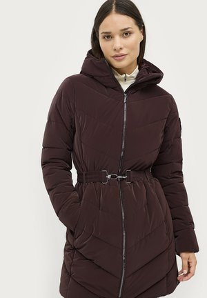 Manteau d'hiver - tiefes mahagoni