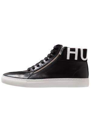 High-top trainers - black