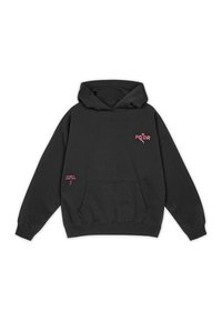 AILIS OVERSIZED HOODIE - Mikina - washed black dark grey
