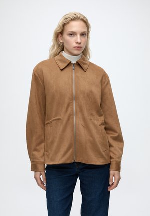 ONLY, ONLDIANE - Veste en similicuir - toasted coconut
