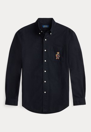 CUSTOM FIT POLO BEAR OXFORD SHIRT - Skjorter - black
